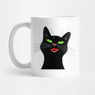 Cat Head Mug